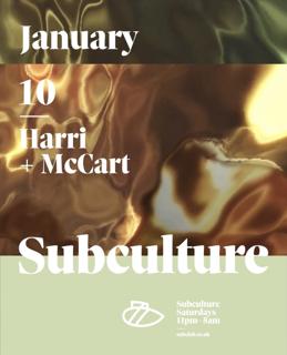 Subculture With Harri + Mccart [£5 B4 12]