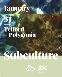Subculture With Telford + Polygonia  [£5 B4 12]