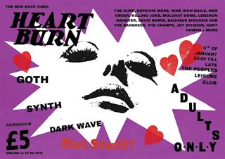 Heartburn - Alternative Goth, 80S & New-Wave Club Night