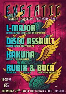 Exstatic: L-Major + Di$Co A$$Ault