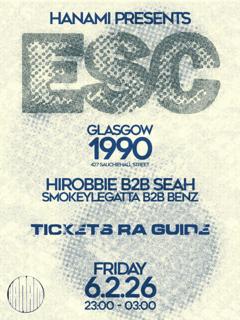 Hanami Sounds Presents: Esc + Support