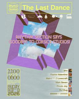 The Last Dance: Rhythm Section Says Goodbye To Corsica Studios