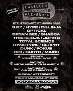 Labelled Weekender