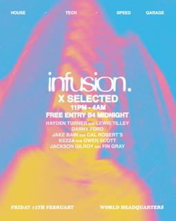 Infusion X Selected - Residents Party