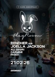 Playroom - 11 Years Anniversary