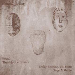 Rhizome Presents: Frond, Touré & Coel Haines