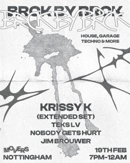 Brck By Brck: Launch Party With Krissy K, Teks Lv + More