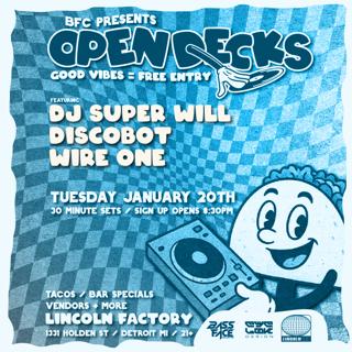 Open Decks Taco Tuesday