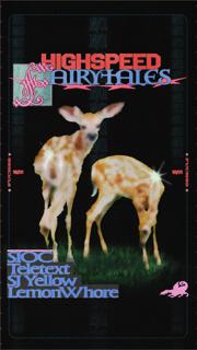 High Speed Fairytales: Sioc ☆ Teletext ☆ Sj Yellow ☆ Lemonwhore