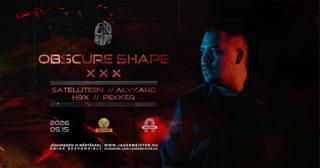 Elysium Invites.: Obscure Shape + Xxx - Arzenál - 05.15
