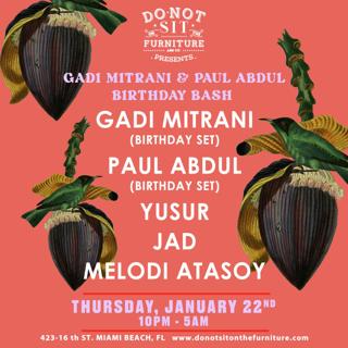 Gadi Mitrani & Paul Abdul (Birthday Set)