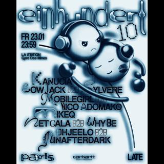 Einhundert 10 Years: Mikeq, Sylvere, Mobilegirl, Net Gala, Why Be, Low Jack,And More