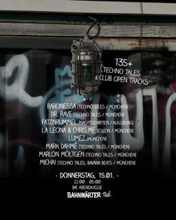 135+ Mit Techno Tales & Club Open Tracks