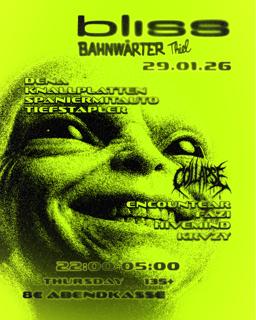 135+ Mit Bliss & Collapse |&nbsp;Bahnwärter Thiel