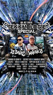 Tekknologie Special Wakan Dj & Dj.Balas • Morbid & Benny R. • Cheapex • District Red