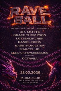 Rave Ball W./ Dr. Motte, Lüttzenkirchen, Grace Thompson, Daniel Boon, Basstronauten