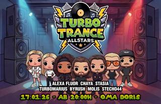 Turbo Trance Allstars – Early-Rave Ab 20:00 Uhr – Oma Doris, Dortmund