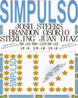 Simpulso 012: With Josh Steers, Brandon Osorio + Sterling Juan Diaz