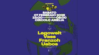 Quando With Legowelt, Vass, Franzoh