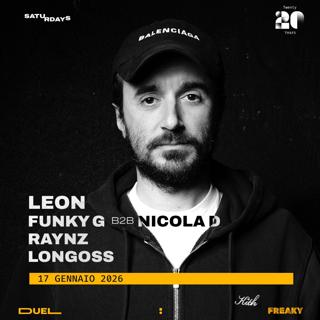 Leon // Funky G B2B Nicola D // Raynz // Longoss