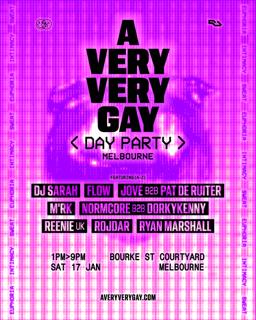 A Very Very Gay Day Party - Melbourne