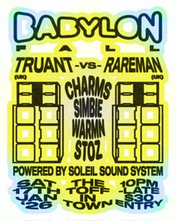 Babylon Fall Feat. Truant (Uk) & Rareman (Uk)