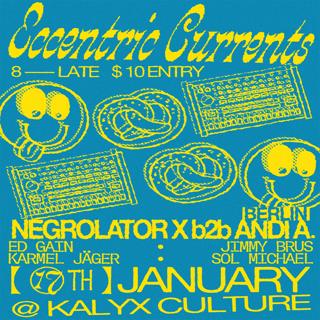 Eccentric Currents: Andi A B2B Negrolator X (Berlin)