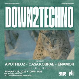 Down2Techno: Every Wednesday