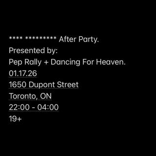 Dfh + Pep Rally: Official Snow Strippers Ap 