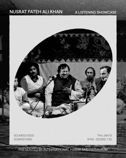 * Sold Out * Nusrat Fateh Ali Khan - A Listening Showcase