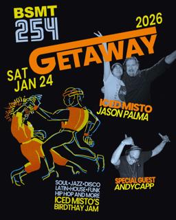 Getaway Feat. Jason Palma & Iced Misto With Guest Dj Andycapp