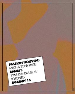 Passion Nouveau: Milch + Tony Price
