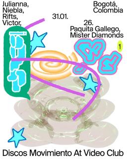 Discos Movimiento: Julianna, Niebla, Ritz, Victor