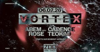 Vortex: Abem (Live) + Cadence + Rōse + Teokad