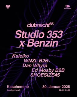 Clubnacht Bs / Studio353 X Benzin