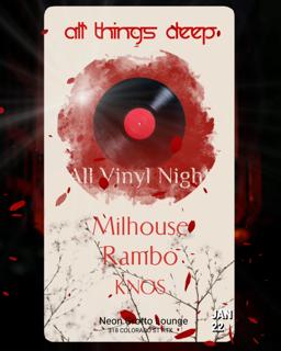 All Things Deep/All Vinyl Night