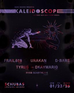 Dark Heaven: Kaleidoscope Feat. Urakan (Live), Frail808, D-Bars, Tyrus B2B Okaymario