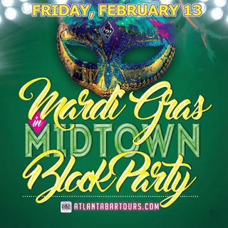 Midtown Mardi Gras Block Party