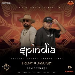 Spindia: Jan 9Th - Alx Spins & Nibu (Indo House Experience)