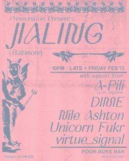 Premonition Presents Jialing
