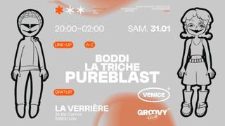 Venice Records & Groovy Club Inv. Pureblast At La Verrière