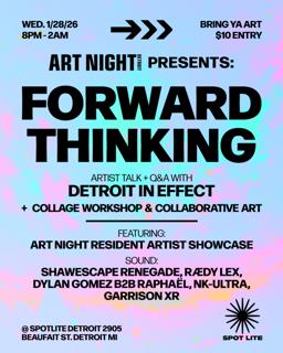 Art Night Detroit Presents: Forward Thinking
