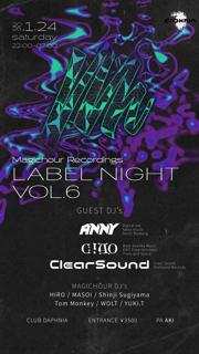 Label Night Vol.6 - Magichour Recordings