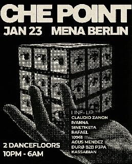 Che Point — By Claudio Zanon, 10961, Ivanna, Sinetiketa, Agus Mendez, Rafael, And Durø B2B P3Pa