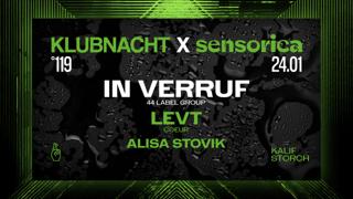 Klubnacht N°119 X Sensorica