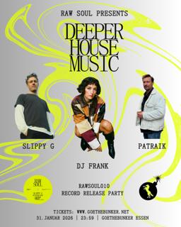 Deeper House Music With Dj Frank, Slippy G & Patraik
