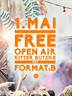 Free Entry Without Ticket All Day - All Night Open Air With Format:B
