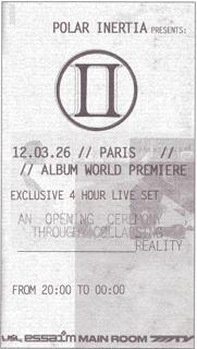 Polar Inertia - Release Party