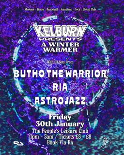 Kelburn Winter Warmer W. Buthothewarrior, Ria + Astrojazz