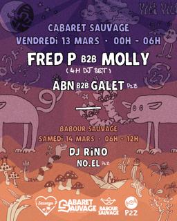 ¡P2Z Sauvage 00H-12H With Fred P B2B Molly & Dj Rino